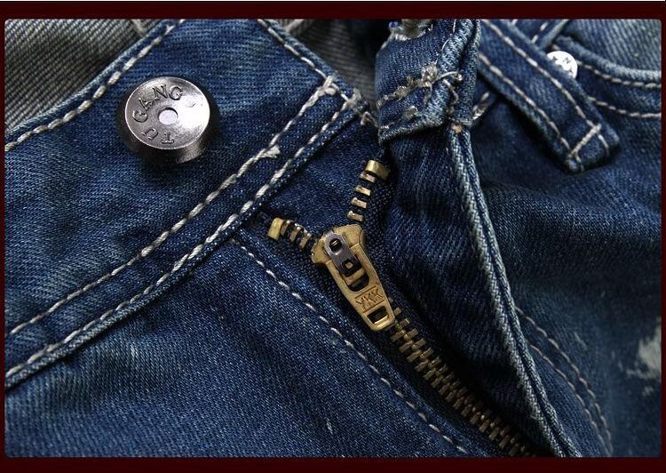 Men's Distressed Hole Jeans | TrendSettingFashions