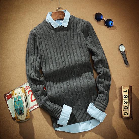 Men's Cashmere Wool Sweater | TrendSettingFashions