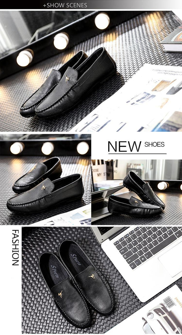 Genuine Leather Tassel Dress Shoes | TrendSettingFashions