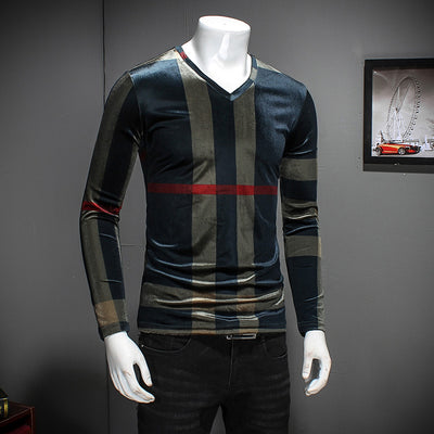 Men's V-Neck Jumper - TrendSettingFashions