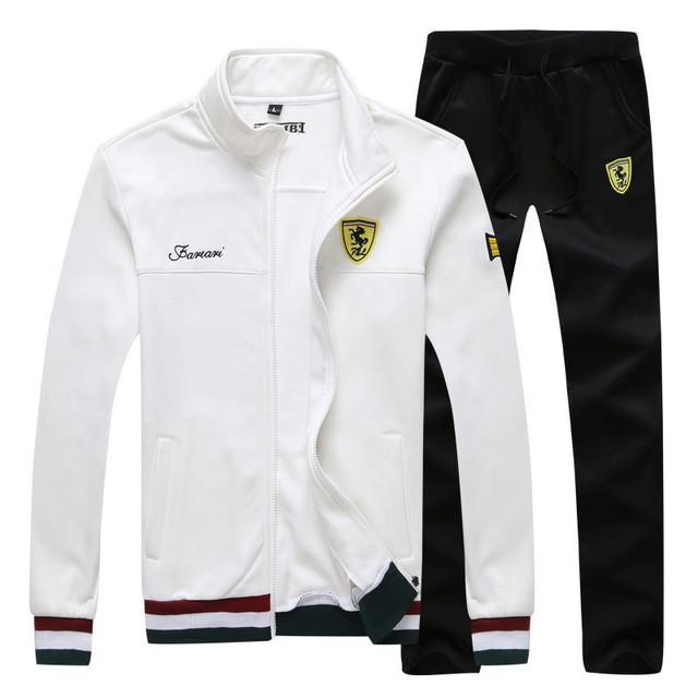 Men's Tracksuit With Stand-Collar | TrendSettingFashions