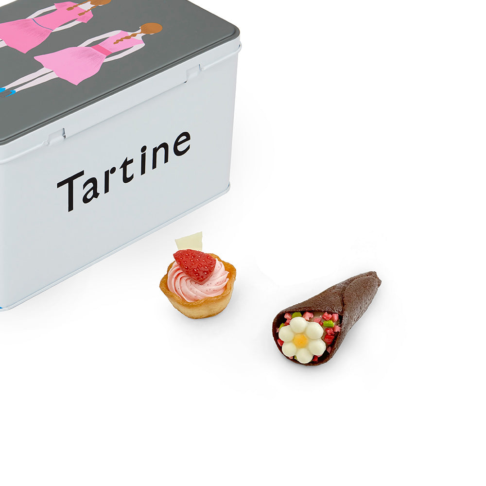 タルティン Tartine オードリー 缶 空缶 - ケース・ボックス・コンテナ