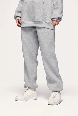 INFLATION 350gsm Thick Velvet Unisex Sweatpants | Apricot, Purple, Grey - SpotSouk