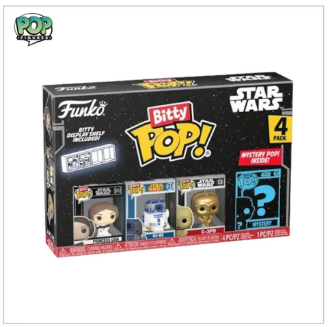 Princess Leia 4 Pack Bitty Funko POP! - Star Wars - Chance Of Chase