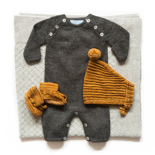 wool baby grow