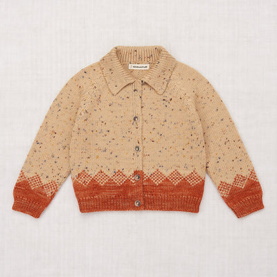 Hand Knit Merino Wool Pinecone Sweater - Camel Confetti – MamaOwl