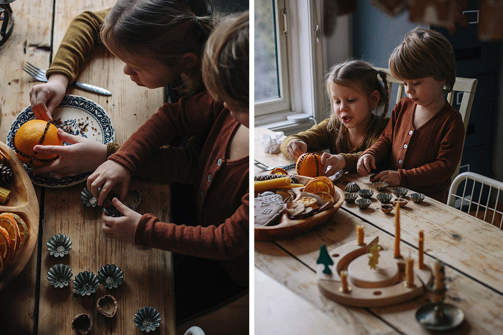 children making crafts