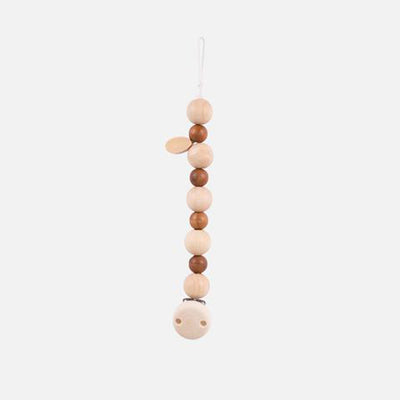 Handcrafted Natural Wooden Rattle - Rustle