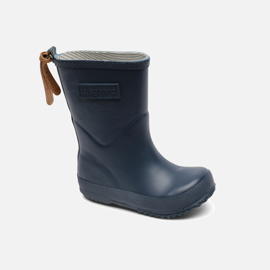 Natural Rubber Boots - Navy – MamaOwl
