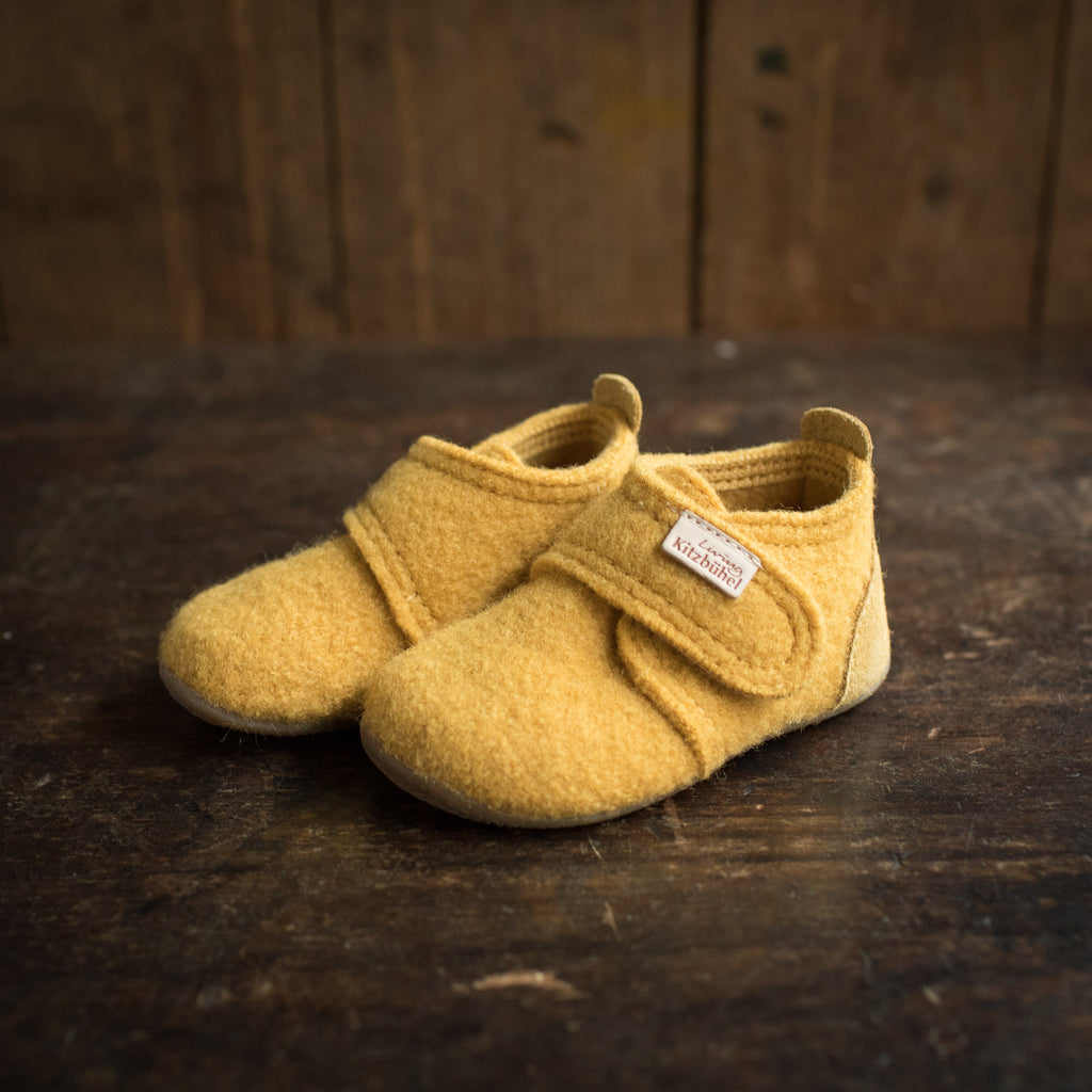 Wool Slipper Shoe - Citrus – MamaOwl