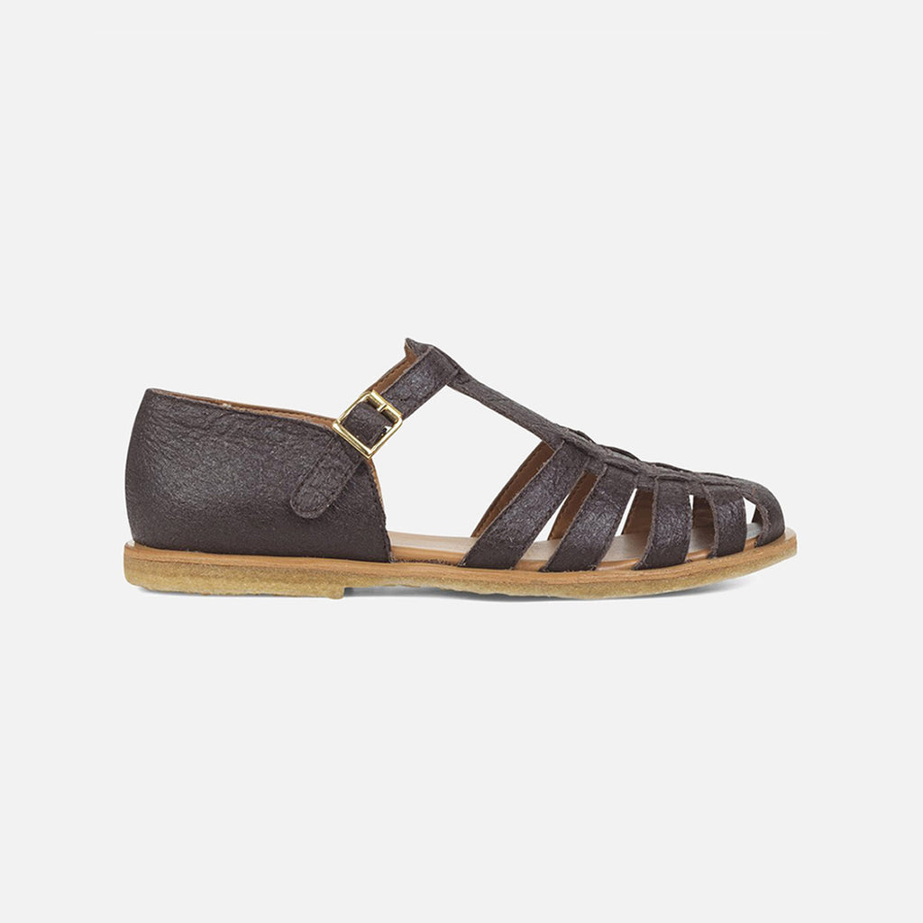 Women's Vegan Fisherman Sandal - Dark 