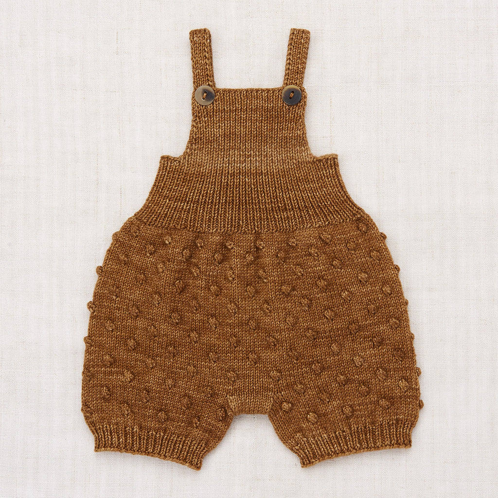 Hand Knit Merino Wool Popcorn Romper - Acorn – MamaOwl