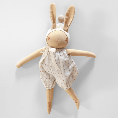 Handmade Cotton Medium Rabbit - Flora – MamaOwl