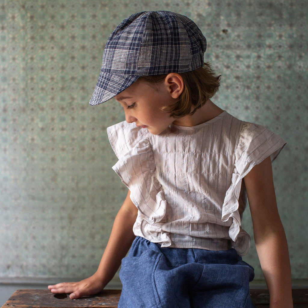 ポケットいっぱい SOOR PLOOM Emeline Blouse / Chamomile 4y