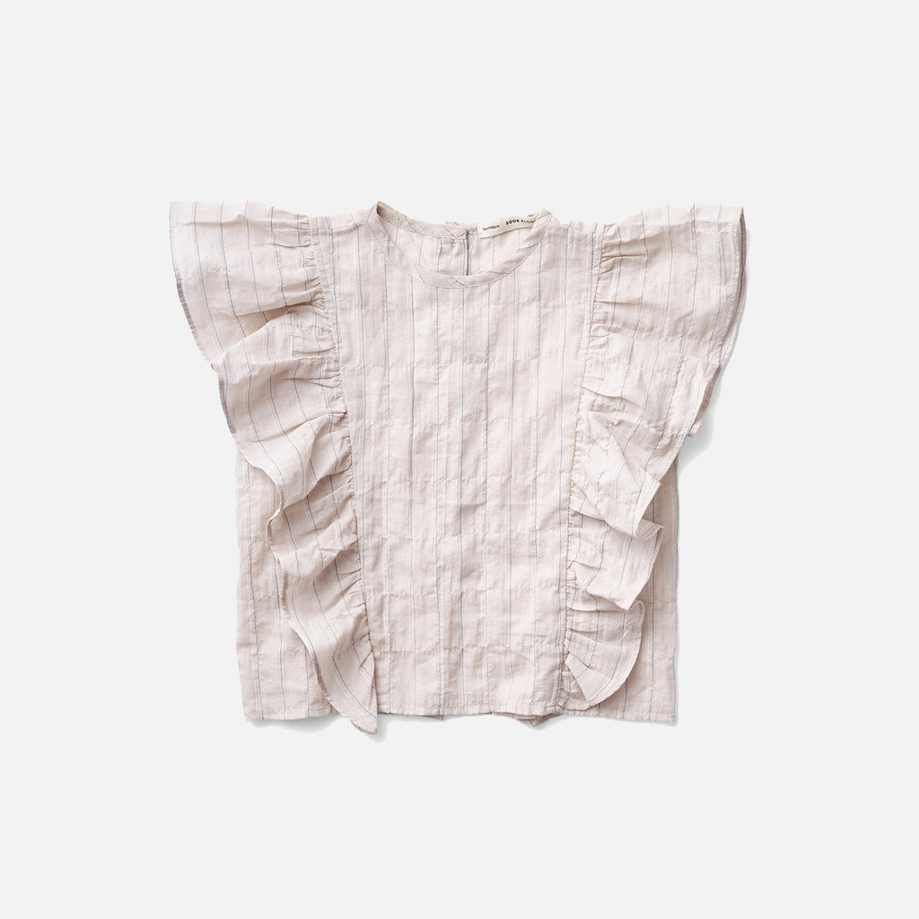 Cotton Emeline Blouse - Pinstripe – MamaOwl