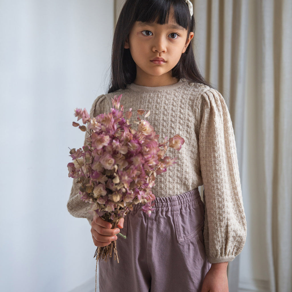 soor ploom】Agnes Pullover Lilac - ニット