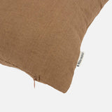 Cotton/Linen Cushion & Cover - Camel