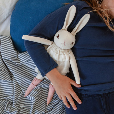 Handmade Cotton Medium Rabbit- Juniper – MamaOwl