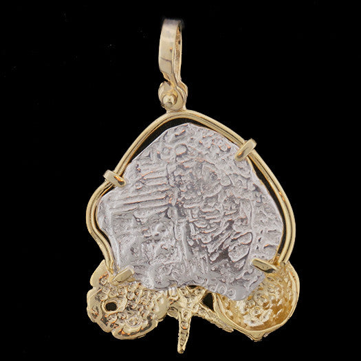 Atocha Jewelry - 8 Reale Silver Coin Pendant - Virtual Treasure Chest
