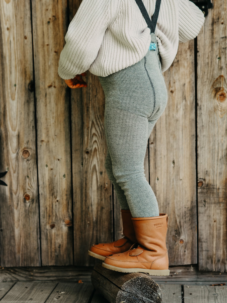 Wool-blend Tights - Cream - Kids