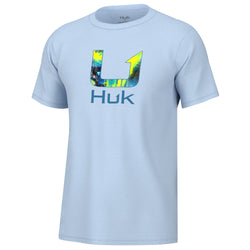 HUK Men's Performance Fishing Logo Tee-Short Bangladesh