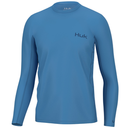 NEW HUK Men's Pursuit Crew Long Sleeve, Sun Protecting Fishing Shirt - Fin  Flats - Harbor Mist - XL, Sky Group Auction First Auction in 2024