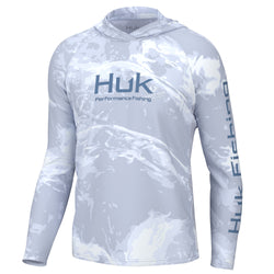 HUK Fishing Shirts Mask Neck Gaiter Hoodie Clothing Men Long Sleeve Fishing  Clothes UV Protection Anti Mosquito Cycling T-shirts