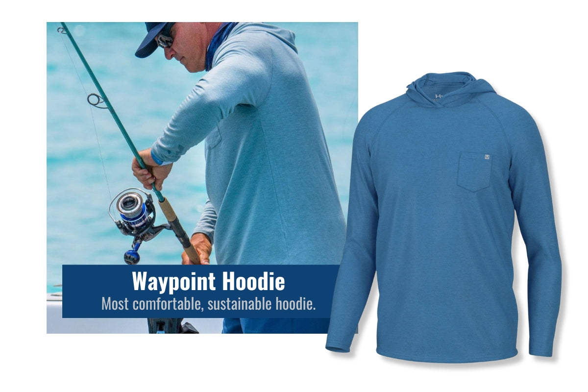 Huk® Sun Protection Fishing Hoodie – To The Nines Manitowish Waters