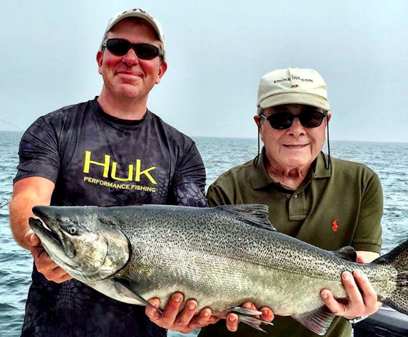 Great Lakes Salmon Fishing with Huk – Huk Gear