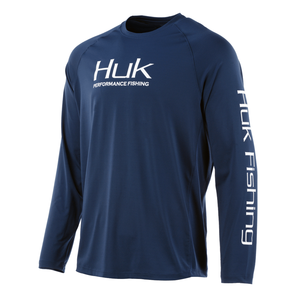 Huk Pursuit Vented Long Sleeve - Sharkskin - Huk Gear