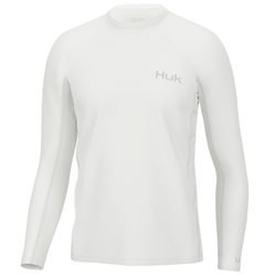 Huk Rogue Wave Logo White Men's - Captain Chuck's II