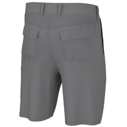 Mossy Oak Men's Standard Fishing Shorts Quick Dry Flex, Charcoal