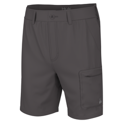 HUK Men's Lowcountry 6 Performance Fishing Shorts Current Erie X-Large