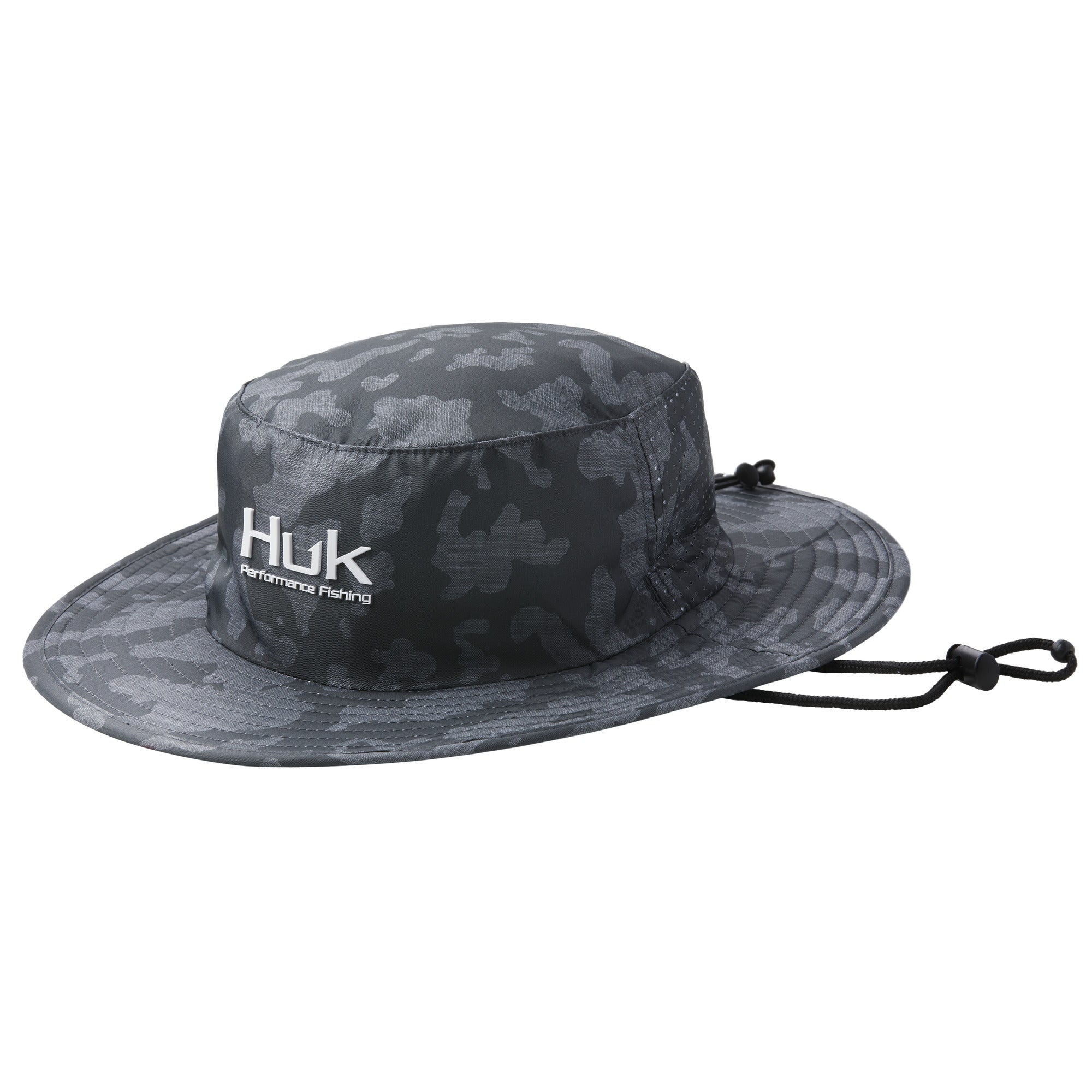 HUK Performance Fishing Camo Bucket Headwear, Hat - Mens