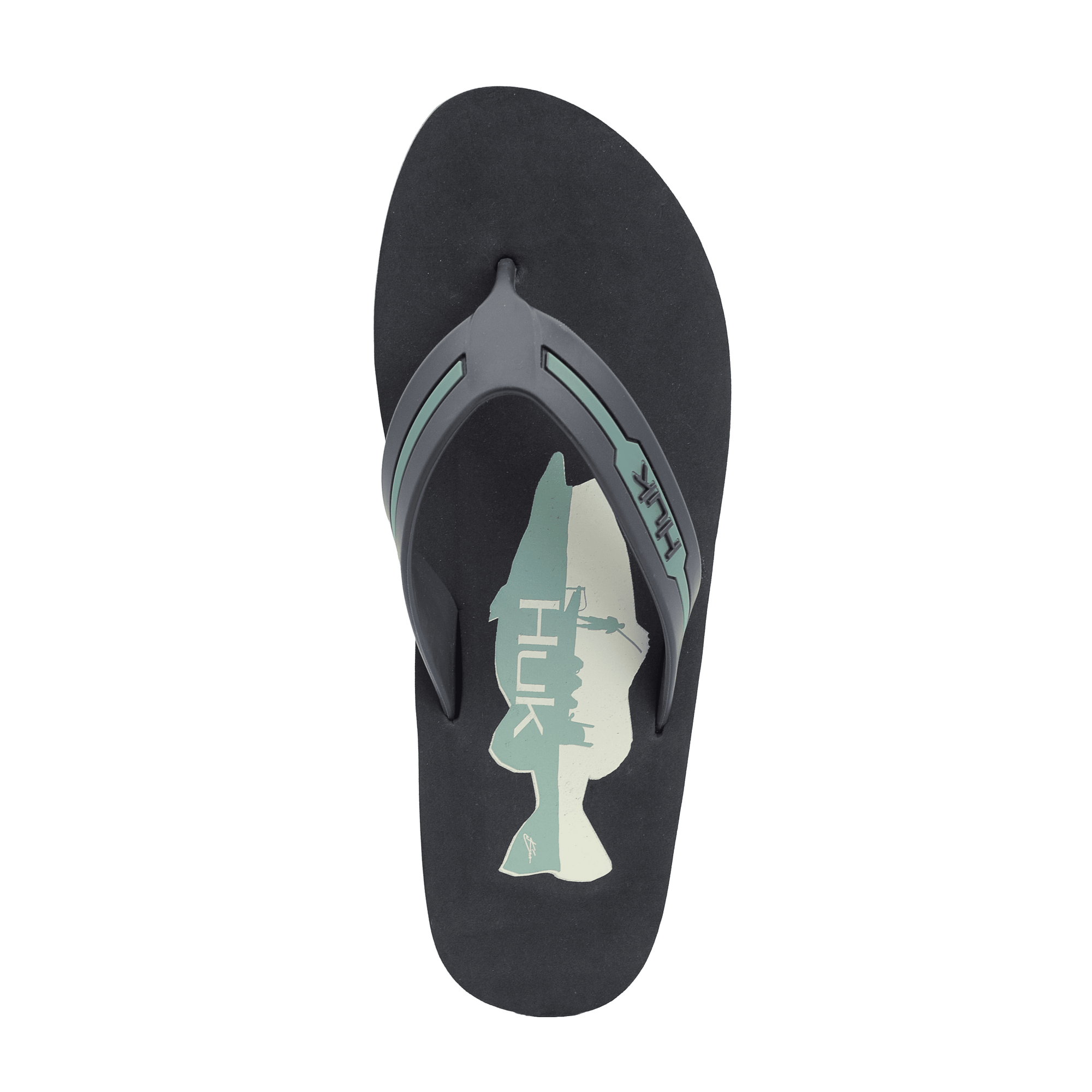 huk women's flip flops