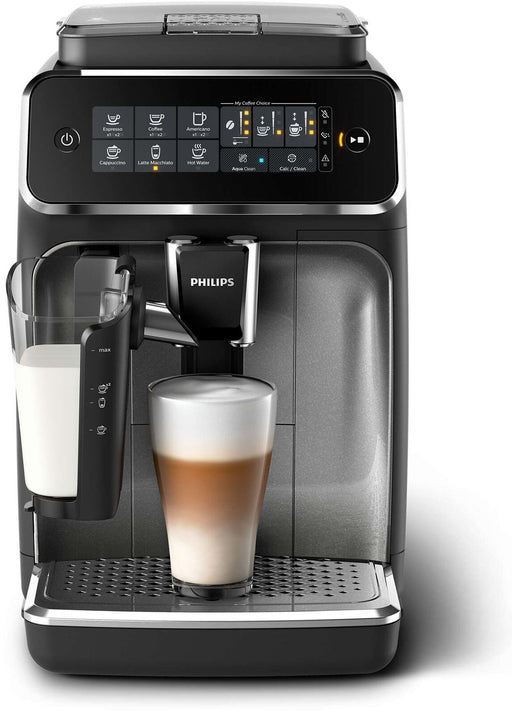Mcilpoog Super Automatic Espresso Coffee Machine,Fully Automatic Espresso  Machine With Grinder, Easy To Use Touch Screen Coffee Maker with Milk  Frother.(WS-202)