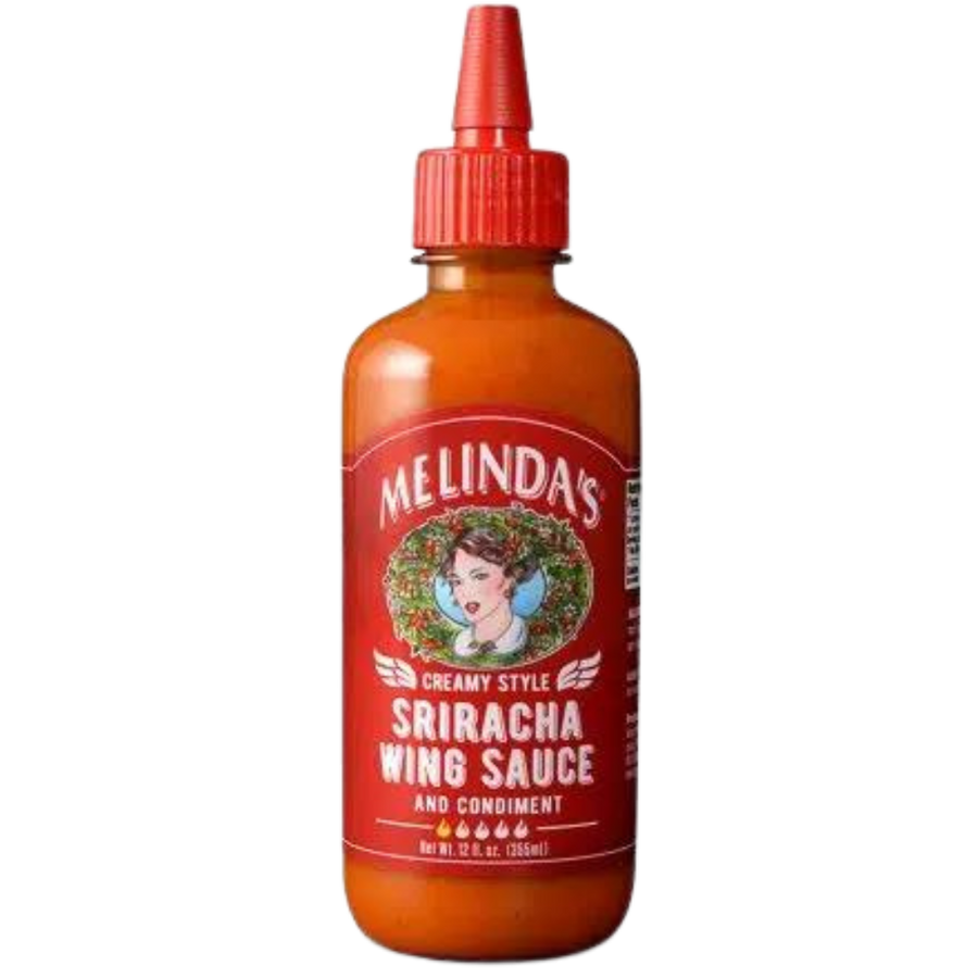 Melinda's Sriracha Hot Sauce - Classic, Gourmet Sriracha Sauce Made with  Fermented Red Jalapeños & Garlic - Keto, Kosher, Vegan, Non-GMO and Gluten