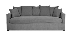 Coco 3.5 Seater - Slate Grey Linen Slip Cover