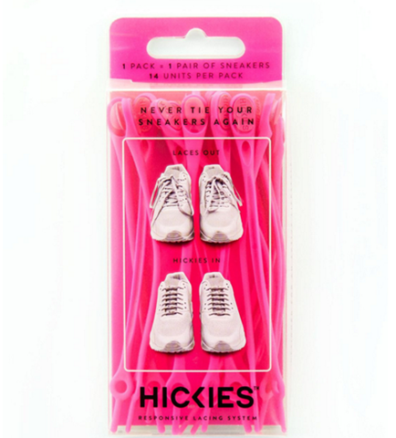 neon pink shoelaces