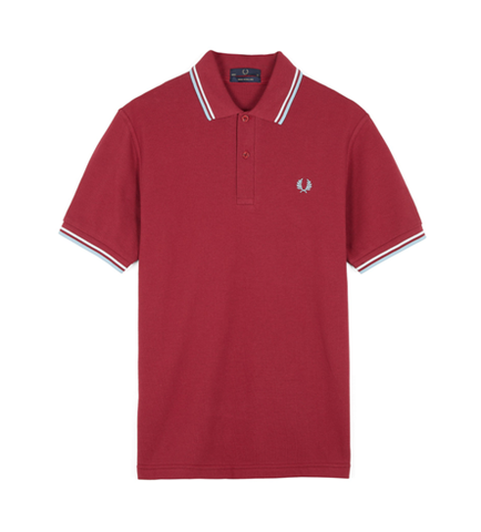 Fred Perry M12 Original Twin Tipped Polo Maroon – STYLEIN NEW YORK