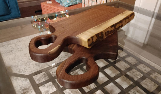 Walnut serving tray – True North Wood Work & Custom Furniture