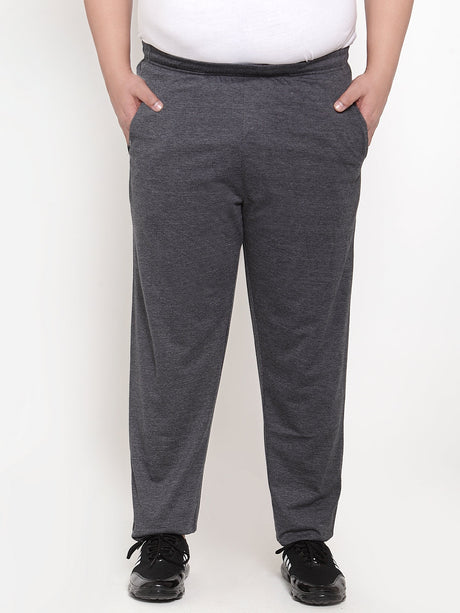 plusS Men Plus Size regular Fit Cotton Track Pants –