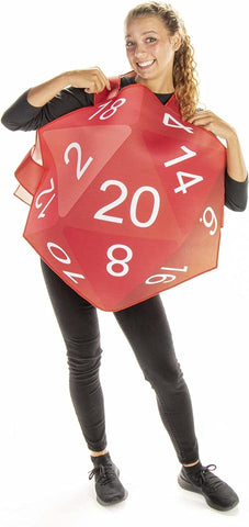 D20 Dice Dungeons and Dragons Halloween Costume