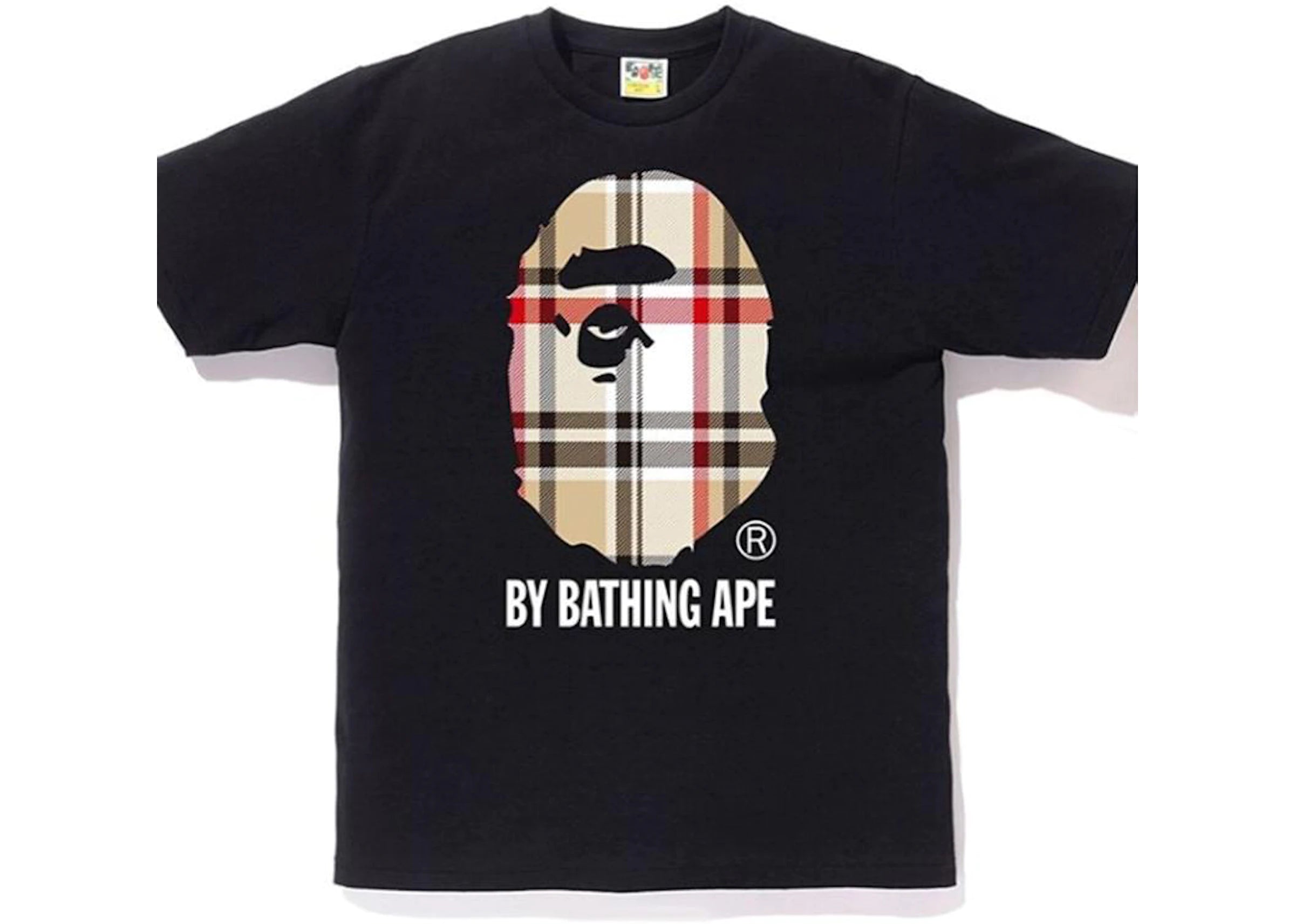 BAPE “BURBERRY” APE BATHING TEE – Shoe Game Official