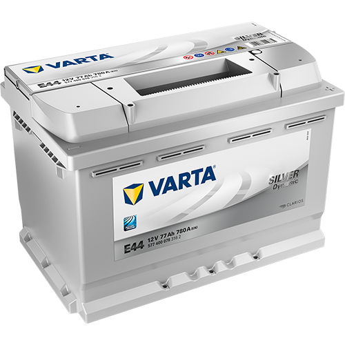 Varta 12V 77Ah 780A/EN Autobatterie Silver Dynamic E44
