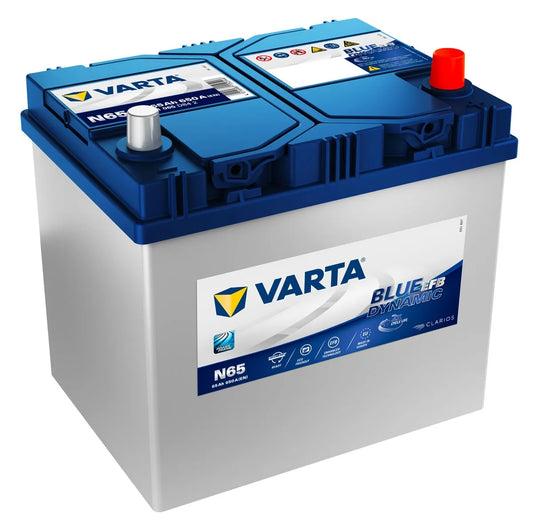 096EFB) N70 VARTA START STOP EFB 12V 70AH – Midland Battery Centre
