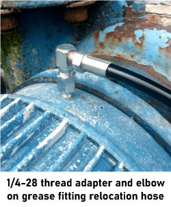 Grease Fitting Thread Adapter
