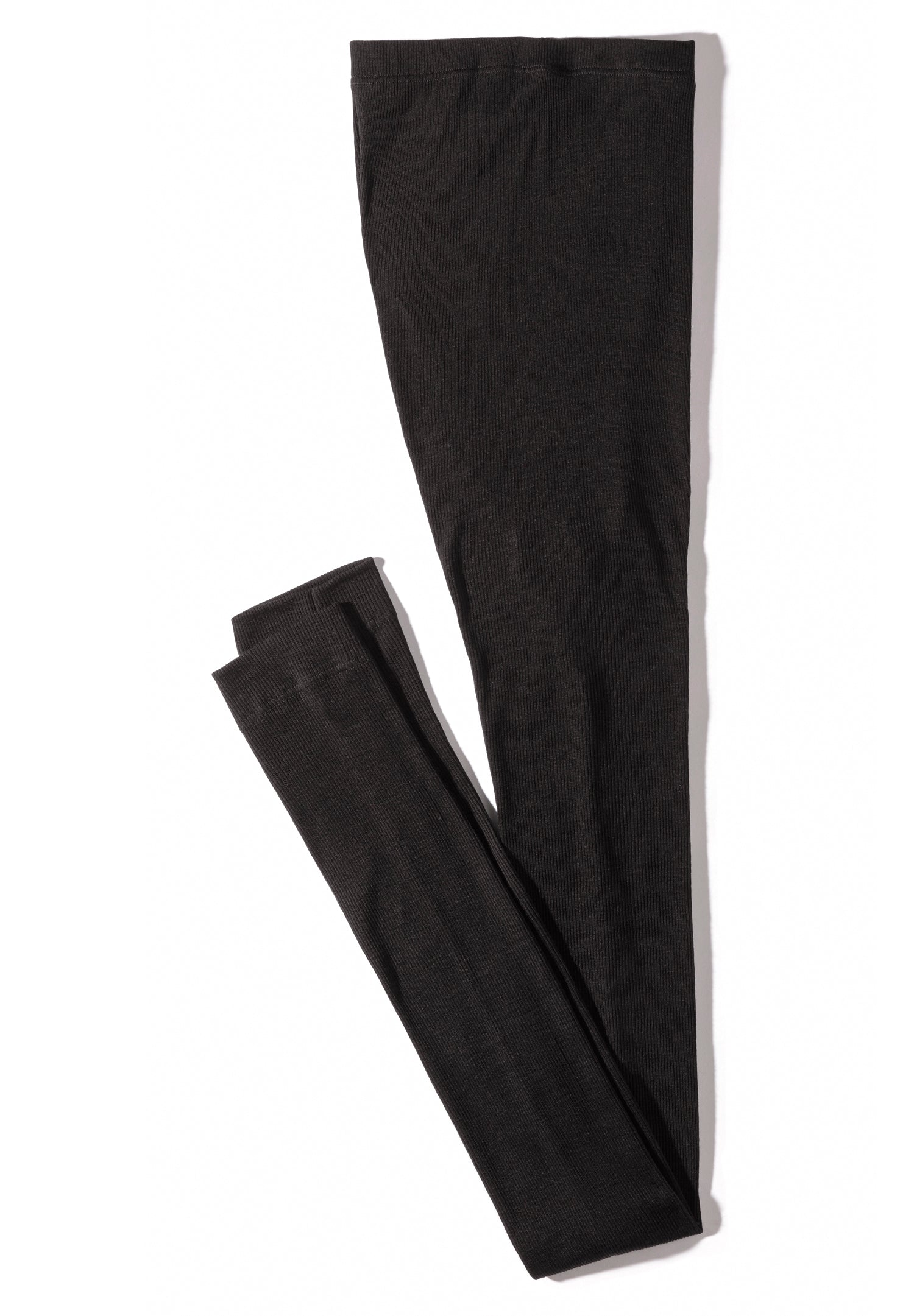 Wool & Silk  Long Johns - charcoal - Zimmerli of Switzerland