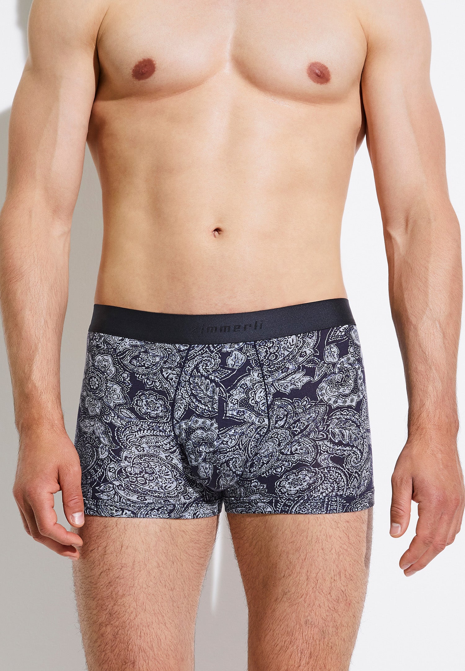 Pure Comfort  Boxer Briefs - navy - Zimmerli of Switzerland (International)