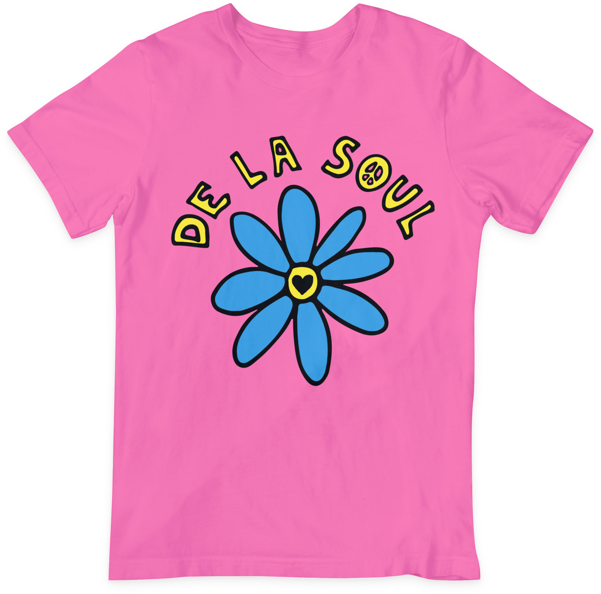 Pink Daisy T Shirt De La Soul